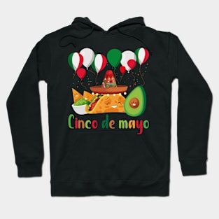 cinco de mayo celebrating for lovers of cinco de mayo 5th day Hoodie